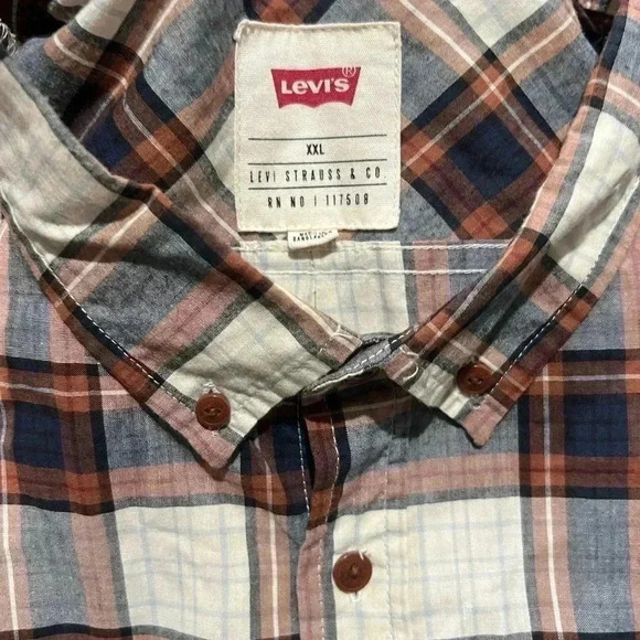 Levi’s XXL western style long sleeve shirt like new - Picture 2 of 12